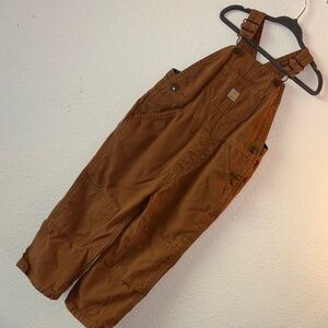 Carhartt Flannel Lined Overalls